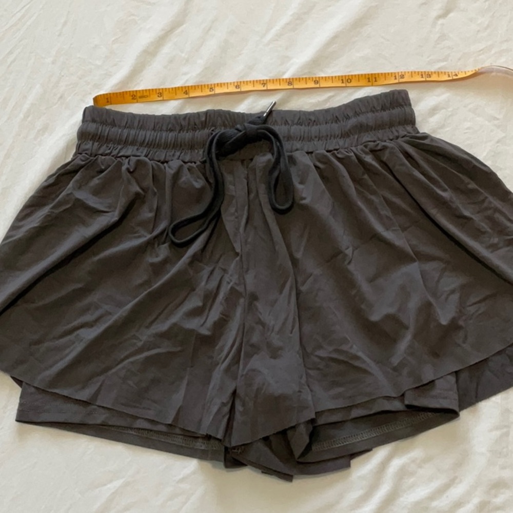 Women's Gray running Shorts